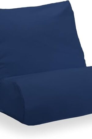 Contour Products 10-in-1 Flip Pillow Cover, Navy Blue
