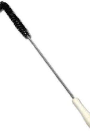 Winco BR-24 L-Shape Fryer Brush, 24.5-Inch,Black/White,Medium