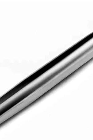 12.8-inch Stainless Steel Rolling Pin for Baking, French Smooth Metal Rolling Pin Kitchen Dough Roller for Fondant, Pizza, Pie, Cookie and Pastry