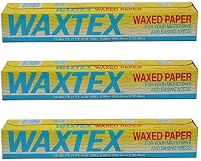 Wax Paper, 75 sq ft, 1 CT, Pack of 3