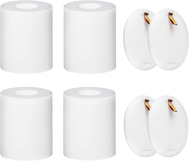 4Pack Replacement for Shark Base Pre-Motor Foam Filters(3.7" High) for Shark Robot Vacuum UR1005AE R101AE RV1001AE AV912S RV1000 AV970 AV993 AV1002AE AV2501S AV2501AE by Techecook, Replace#106KY1000AE