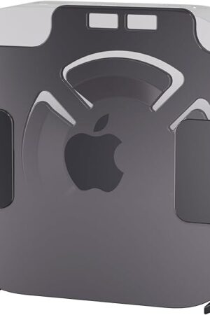 Behind TV Apple TV Mount, Apple TV Bracket Holder for Wall and Back of All Brand and Size Television, Compatible with All Apples TVs Generations (Including All 4K Models)