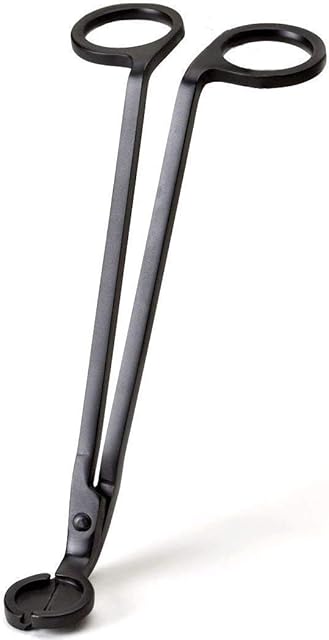 Candle Wick Trimmer ,Wick Clipper Cutter Scissor (Matte Black)