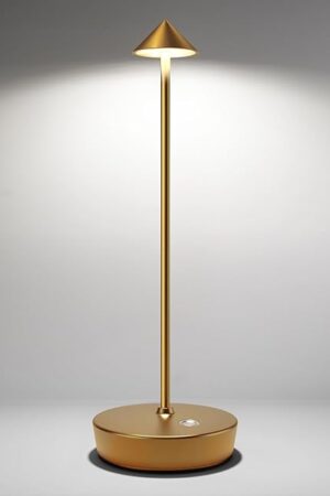 Cordless Table Lamps LED Desk Lamp Table Night Light Bronze