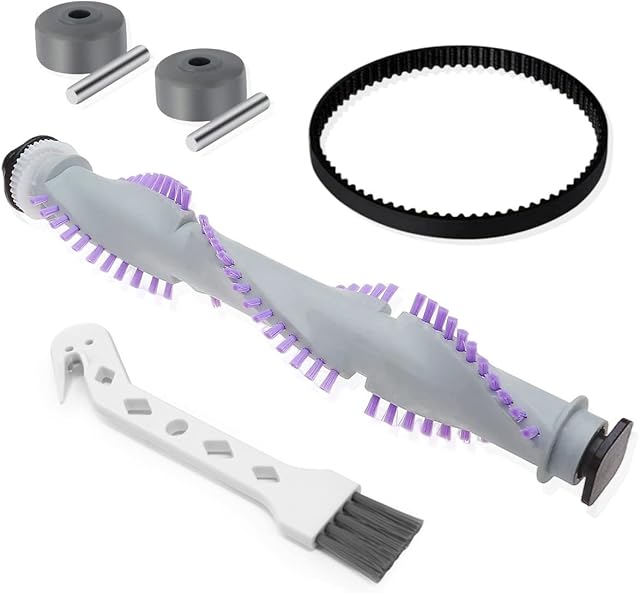 Brush Roller Replacement Belt for Shark Navigator NV350 NV351 NV352 NV355 NV356 NV356E NV357 NV42 NV22 UV440 Lift-Away Upright Vacuum, Replace Parts 117FFJ with Wheels