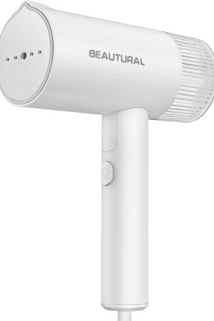 BEAUTURAL Steamer for Clothes, Portable Garment Wrinkle Remover, Fast 30s Heat-up, Foldable and Handheld, 120V Only (Not for 220V Europe)