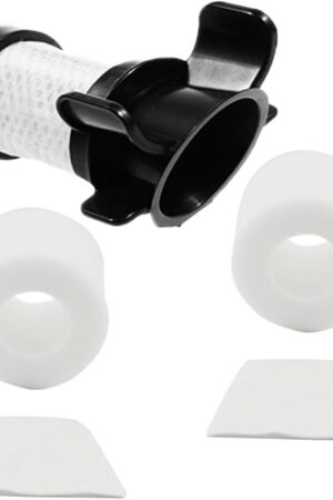 Dttery for Shark IONFlex DuoClean Cordless Ultra-Light Vacuum IC205 IF200 IF201 IF202 IF203Q IF205 IF251 IF252 IR100 IR101 IR70 Filter Set, 1 HEPA, 2 Foam and Felt, XPREMF100 XPSTMF100