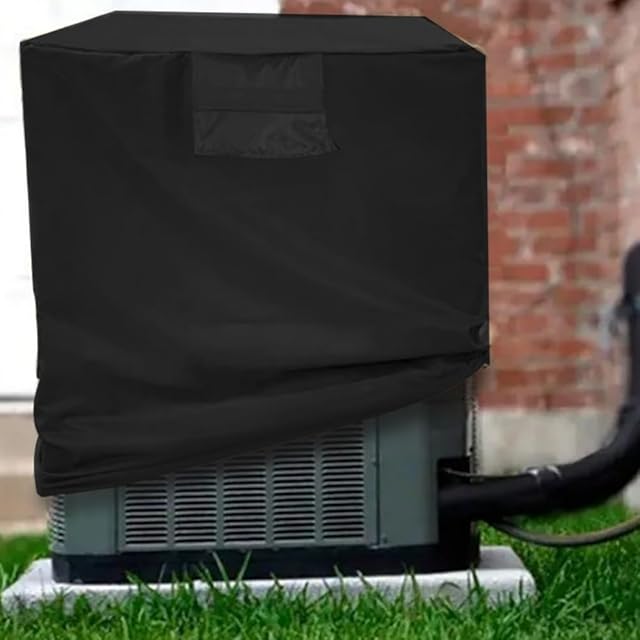 Aozzy Central Air Conditioner Covers for Outside Units Heavy Duty Ac Cover for Outdoor Unit Square Winter Withstand The Rain and Snow, Or Nuts Fit Up to 24x24x30 inchs