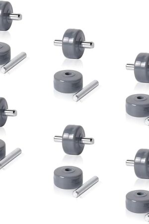Vacuum Cleaner Replacement Wheels for Shark Navigator Rotator, Compatible with Models NV341, NV350, NV351, NV352, NV355, NV356e, NV500, NV501, NV502 More (6 Pairs)