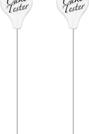 Cake Tester, 2 Packs Cake Tester for Baking Doneness, Stainless Steel Cake Tester Stick, Cake Testers for Baking, Kitchen Auxiliary Baking Tools. 7.5 IN DSOCVJW.