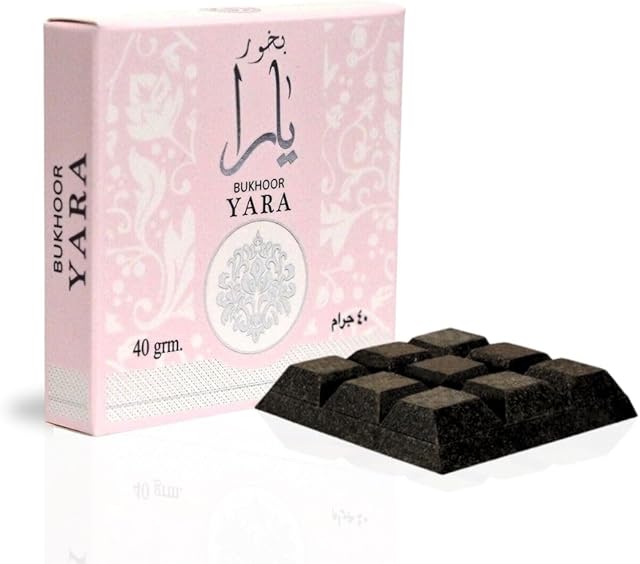 YARA Bukhoor - 40 GMS by Lattafa | Enchanting, Elegant, Luxurious, Captivating Arabian Fragrance.