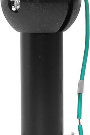 4 inch Black Ceiling Fan Downrod with Hanger Ball Assembly,1-inch OD,Non-Threaded Universal Downrod for Ceiling Fan With Hanger Pin Suitable for Multi-Brand Compatibility