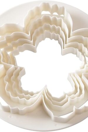 Bigger Peony Petals Flower Cutter, Set of 4pcs Gum Paste Flowers Cake Decorating Cutter Fondant Mold Sugar Tools
