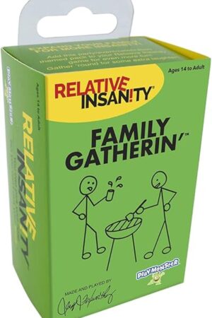 The Relative Insanity — Family Gatherin' — Laugh-Out-Loud Party Game All About Family — Ages 14+