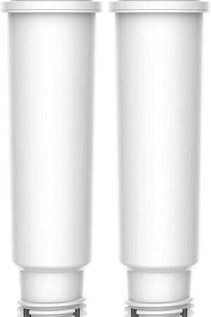 AQUA CREST Coffee-Machine Water Filter, Replacement for Krups F088 Filter, XP5220, XP5240, EA82 and EA9000-Including Various Models of AEG®, Bosch®, Siemens®, Gaggenau®, TÜV SÜD Certified (Pack of 2)