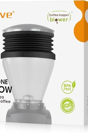 Aieve Silicone Coffee Hopper Bellow Compatible with Baratza Encore Grinder ESP/Virtuosa+ Coffee Grinder,Reduce Coffee Grinds Retention