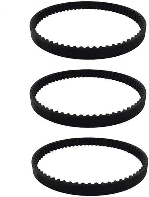 3 Pack Replacement Vacuum Belt for Shark Navigator Lift-Away Deluxe UV440 UV440 26 UV440 31 UV441 UV441 26 Motorized Floor Brush Vacuum Models