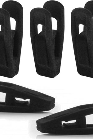 Velvet Hanger Clips - 20pcs Plastic Clips for Velvet Hangers