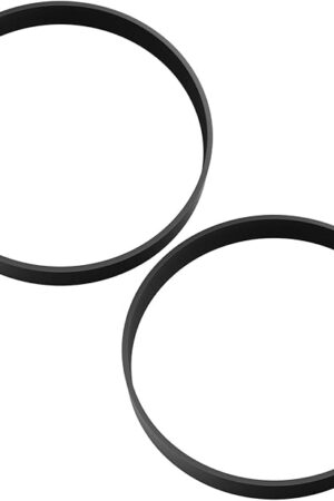 562932001 38528-033 Replacement Vacuum Belts for Hoover Windtunnel Vacuum Belt AH20080 - Pack of 2 - Replace Hoover Windtunnel Parts Models UH70105 UH70110 UH70106 UH70107 UH70115 UH70116 UH70210