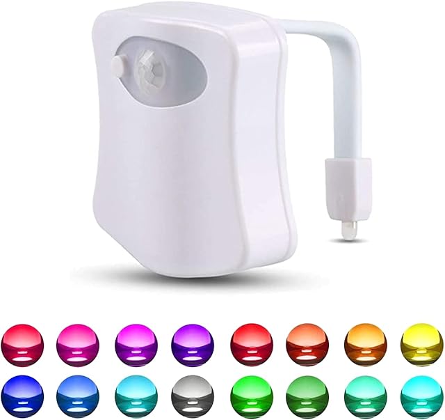 Color Changing Toliet Night Light 16 1