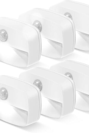 ZISUYU Motion Sensor Light Indoor Led Night Light Stick on Nightlight Battery Operated Lights for Hallway Stair Bathroom Closet Bedroom (Patent Applied)