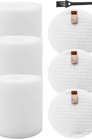 Dttery Replacement Filter for Shark Rotator Professional Lift-Away Vacuum NV500, NV501, NV502, NV510, NV552, UV560 Part XFF500