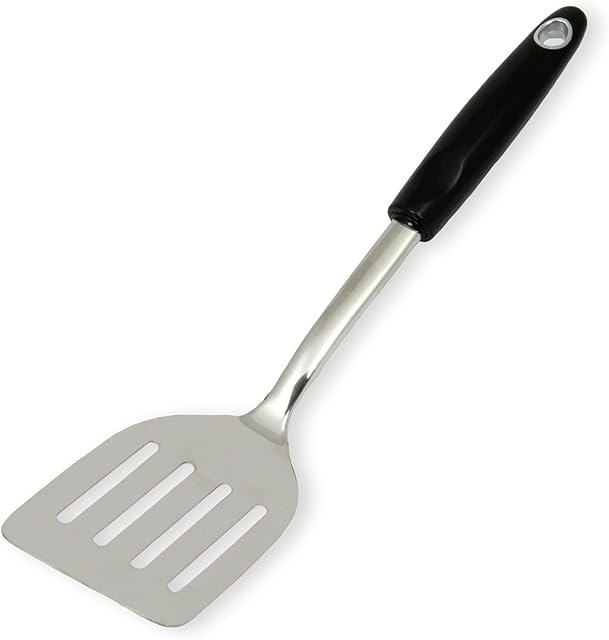 Chef Craft Heavy Duty Turner/Spatula, 13.5 Inch, Stainless Steel
