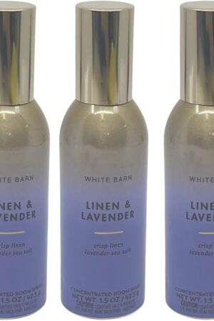 Bath & Body Works Linen & Lavender Concentrated Room Spray 1.5oz each - Pack of 3