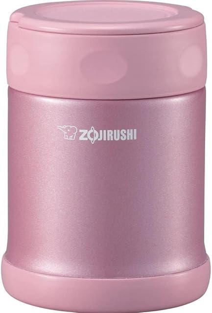 Zojirushi Stainless Steel Food Jar, Small, Pink