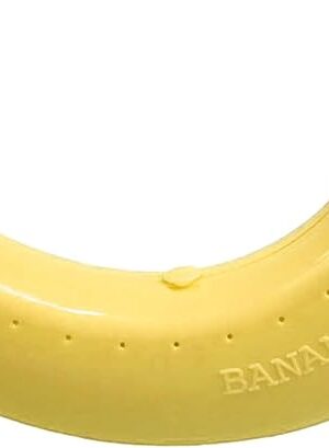Yellow Banana Storage BPA-Free Outdoor Travel Case,Keep Fresh Banana Keeper and Protector, Cute Banana Carrier Storage Box for Picnic Camping,Food Containers