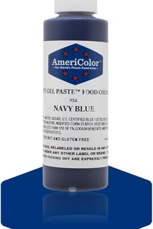 Americolor Soft Gel Paste Food Color, 4.5-Ounce, Navy Blue