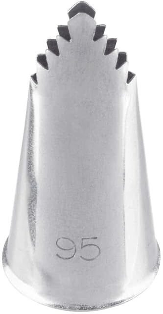 Ateco French Leaf Ruffle Decorating Pastry Tip #95