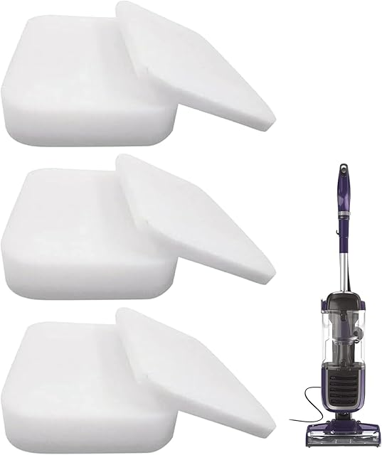 3Pcs Foam Filter 1239FT60 for Shark Navigator Pet Pro ZU60, ZU62, Pet Plus NV251, NV255, Swivel Pro NV150, NV151 Upright Vacuum Replacement Parts, Part 1238FT60 1239FT60