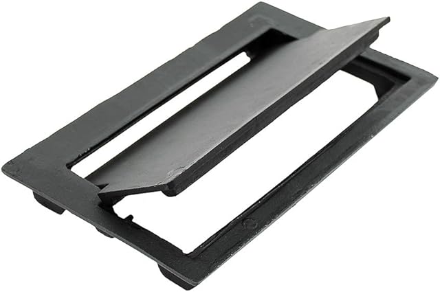 Cast Iron Ash Dump, Black