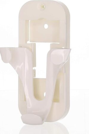 Anderic Wall Mount Bracket for Hunter 99122, 99123, RAN003, K047402 and Other Same Style Handheld Remote Control transmitters - 99122WM - White