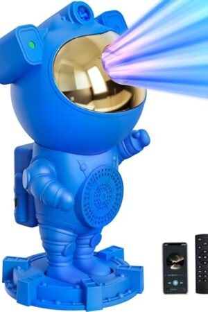 Astronaut Galaxy Moon Star Projector, Kids Night Light for Bedroom Ceiling, Room Decor Home Aesthetic, Space LED Lamp, Gifts for Kids Teens Boys 1 2 3 4 5 6 7 8 9 10 11 12 13 14 15 Year Old, Christmas