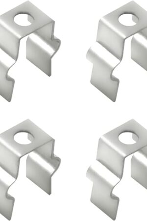 4PCS Metal Side Brush Mount Clips Compatible with Shark IQ and AI AV2501S Robot Vacuum and Most Other Model