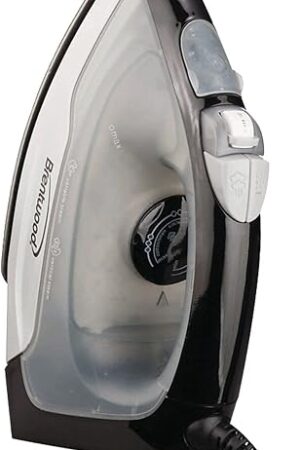 Brentwood MPI-53 Non-Stick Steam Iron, Black
