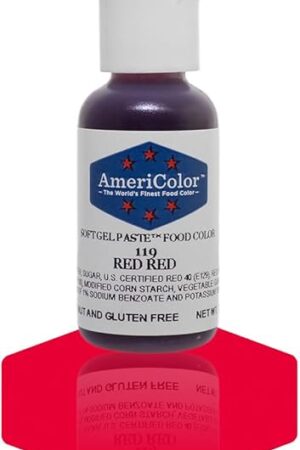 Americolor Soft Gel Paste Food Color, 0.75-Ounce, Red