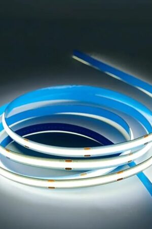 A 5V USB LED Light Strip, COB LED Strip Lights, White 5V LED Lights, Small LED Strip Light, TV Lights for TV Under Cabinet Kitchen Living Room Shelving or Displays (White, 3.28ft)