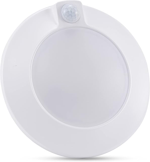 CLOUDY BAY Ceiling Light Flush Mount 10W 5000K Bright Day Light 6.5 inch White Finish
