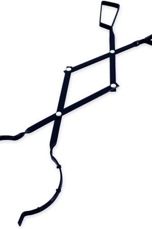 Atlantic Fire Tongs for Fireplace or Pit- Reinforced Wrought Iron for extra strength - 26? - Log grabber for up 12? thick logs - Log - Rust resistant finish fireplace tongs for indoor/outdoor