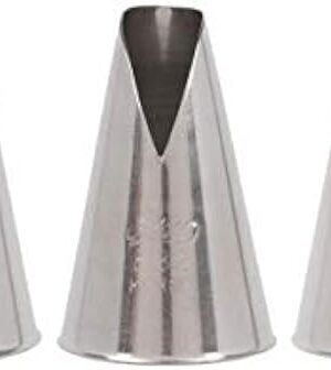 Ateco #881 & #882 & #883 - Set of 3 St Honore Pastry Tips - Stainless Steel
