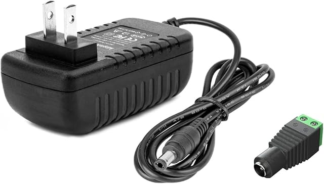 BTF-LIGHTING AC100-240V to DC5V3A Max15W Suit DC5V2A DC5V1A Device Transformer Power Adapter Converter with 5.5x2.5mm DC Output Jack for WS2812B WS2811 WS2813 SK6812 etc LED Strip/String/LED Matrix