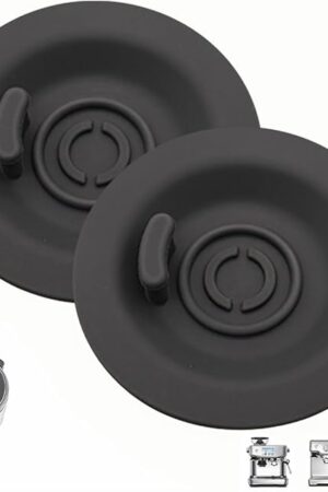 Dianrui 2 Pack Espresso Backflush Cleaning Disc 54mm for Breville Cleaning Disc for Breville Espresso Machine Accessories BES870XL/ 878/860/ 880/810/ 840 Compatible with Clean Tablets