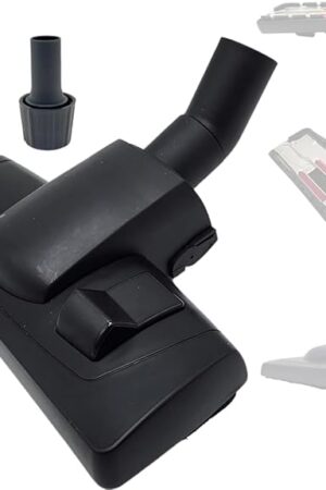 1.25" Replacement Vacuum Brush Attachment for Hard Floors, Rugs, Low/Medium Carpets - Compatible with Vacuum Cleaners Using 1-1/4'' Accessories - 32MM Shop Vacuum Floor Brush Head