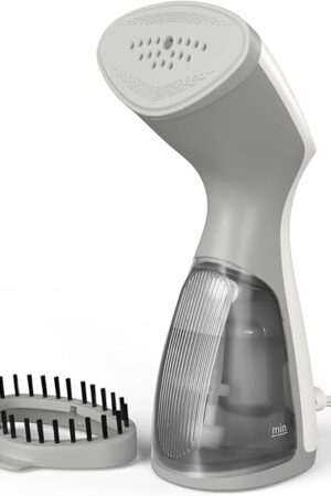 BEAUTURAL Steamer for Clothes, Travel Handheld Clothing Steamer for Garments, 25-Second Fast Heat-up, Portable and Compact Design, Removes Wrinkles from Fabrics, 120V (Upgraded Version)