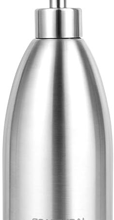 BEAUTURAL Stainless Steel Countertop Soap Dispenser 15.2 Oz, Rust-Proof Liquid Soap Pump Bottle for Kitchen, Bathroom and Countertop Hand Dish Lotion[Upgraded Version]