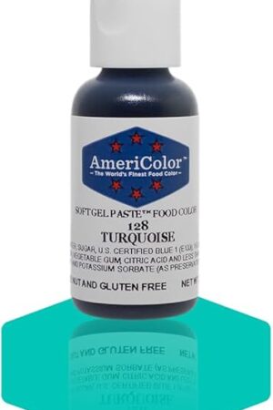 Americolor Soft Gel Paste Food Color, Turquoise