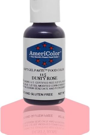 AmeriColor Dusty Rose Soft Gel Paste Food Color, .75 oz